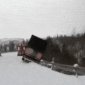 Trucks Roll Over A Cliff