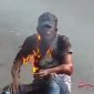 Venezuelan Bus Thief In Hot Situation