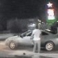 Car Blows Up During Arrest