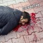 Kurd Brains Splattered On The Sidewalk