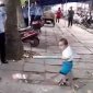 Kung Fu Baby Defends His Honor