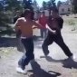 Old School Style Fight