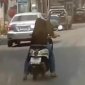Sleeping While Driving A Moped