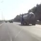 Blown Out Tire Causes Wreck