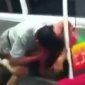 Chinese Man Tries To Eat Guy On Subway Bus