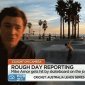 News Reporter Gets Skateboard To The Head