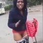 Crazy Naked Lady In Africa