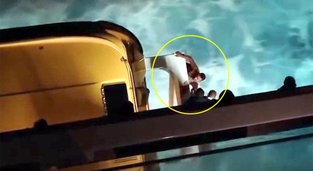 CRUISE SHIP PASSENGER FALLS TO HIS DEATH