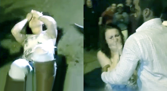 ALL HELL BREAKS LOSE AFTER GUY PUNCHES HIS GIRLFRIEND