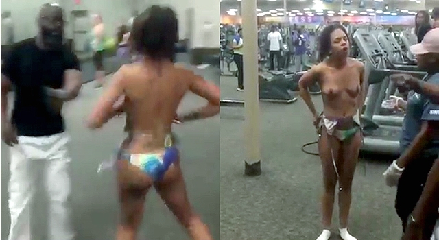 MELTDOWN ALERT: RATCHET GIRL PROTESTS WITH NUDITY