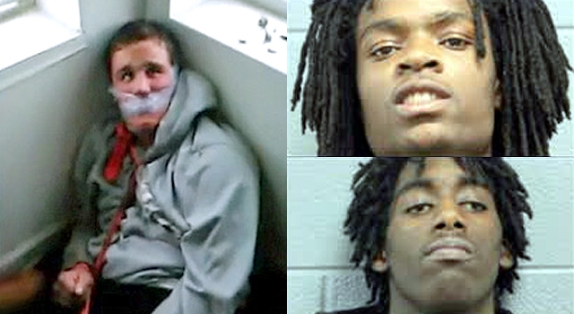 4 BLACKS KIDNAP AND TORTURE WHITE 'TRUMP SUPPORTER' ON FACEBOOK LIVE (FULL VIDEO)