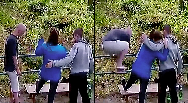 INSURANCE SCAM? GIRL LETS FRIENDS BREAK HER LEG