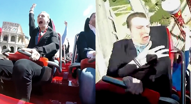 LMAO: WHEN TESTING A ROLLER COASTER GOES WRONG