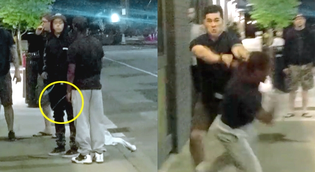 FREE TIP: NEVER PULL YOUR DICK OUT DURING A STREET FIGHT