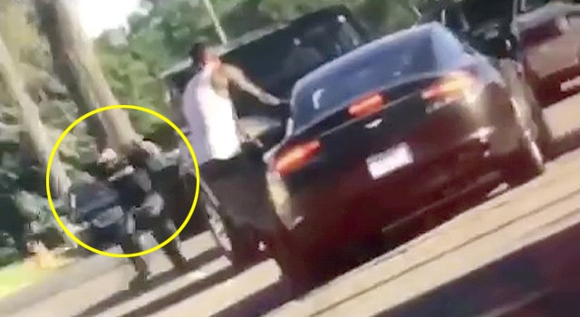 COPS THINK RAP VIDEO IS REAL, SO THEY SHOOT 'CARJACKERS'