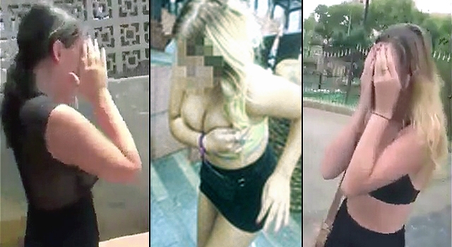 COMMUNITY SERVICE? GUY EXPOSES GIRL'S DIRTY 'WALK OF SHAME'