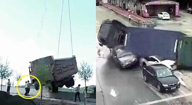 THERE'S 2 WAYS A TRUCK CAN KILL YOU IN CHINA (BRUTAL)