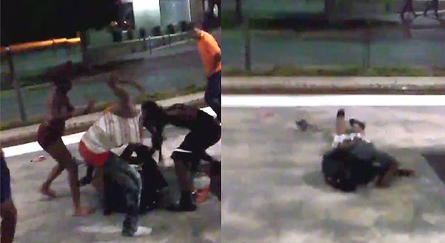 YOU WON'T BELIEVE WHAT SPARKED THIS BRUTAL 7-ON-1 ASSAULT