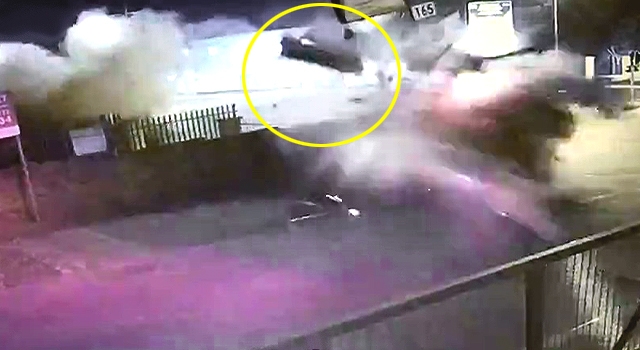 HOW THE FUCK DO YOU SURVIVE A CRASH LIKE THIS? (AIRBORNE AUDI)