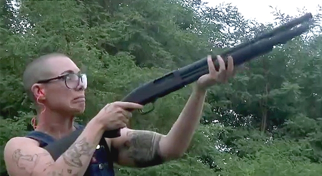 UH-OH. TRANSSEXUALS ARE LEARNING TO USE GUNS NOW