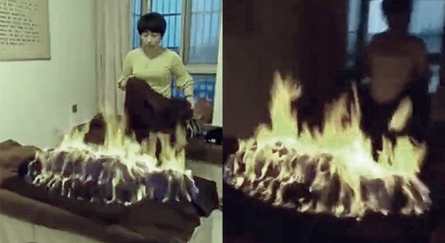 SETTING PEOPLE ON FIRE IS 'THERAPY' NOW. ONLY IN CHINA