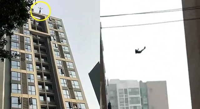 WTF: ARE SUICIDE JUMPERS TRYING TO SET GUINNESS WORLD RECORDS?