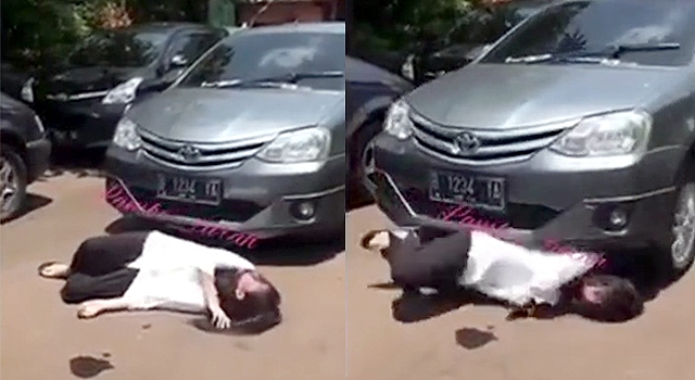 OOPS: GIRL GETS RUN OVER FOR REAL ON MOVIE SET