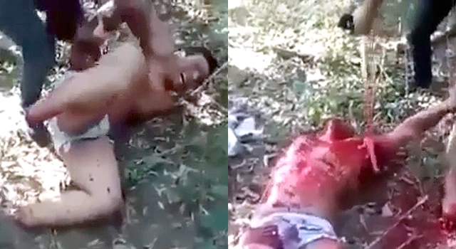 FUCKING HELL! CARTEL KEEPS GUY ALIVE WHILE DISMEMBERING HIM