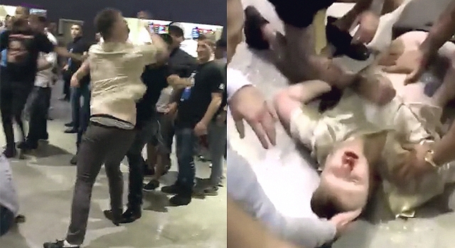 THE FAN FIGHTS AT UFC 229 WERE JUST AS RIDICULOUS AS THE PROS