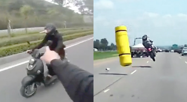 THERE'S TWO WAYS TO REALLY PISS A BIKER OFF
