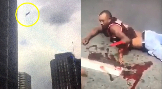 THIS IS WHAT "SURVIVING" A 14-STORY FALL LOOKS LIKE