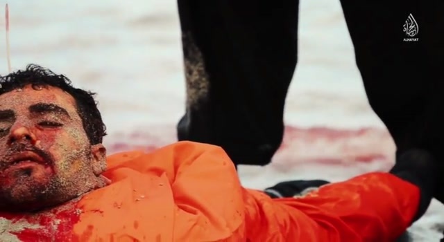 ISIS BEHEADS CHRISTIANS ON BEACH