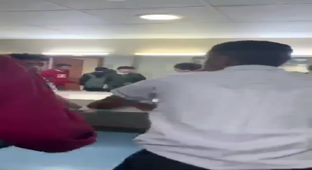 School fight in bathroom
