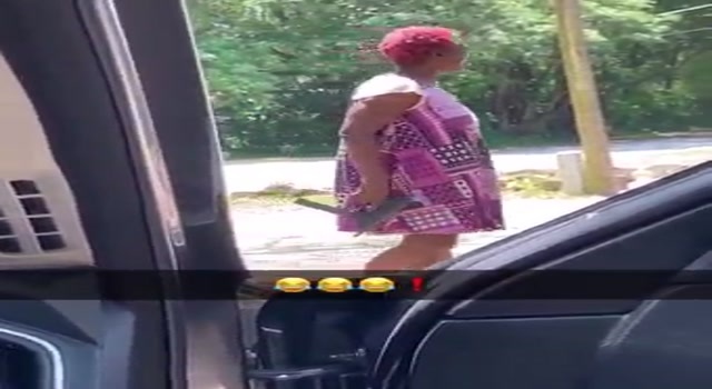 PULLS GUN ON NEIGHBOR