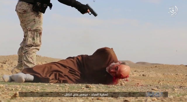 ISIS SHOOTS OLD MAN