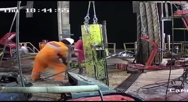 Oil rig accident