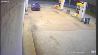 Serial Arsonist Tries To Burn Down Gas Station!