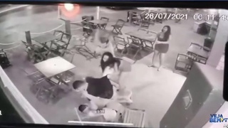 fucking brutal , man  brutally beaten to death in brasil