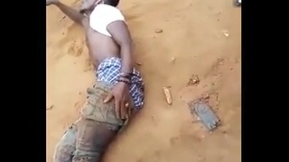 thieves burned in a failed attempt