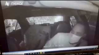 Guy shot sitting in back of uber