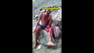 Fishing with dynamite went wrong