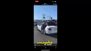Brutal crash