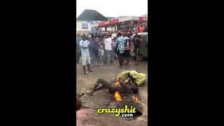 Dealer who fatally stabbed his fellow lynched by mob