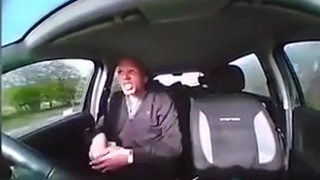 Crackhead Crashing a Car