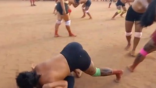 Indigenous Female Fight Pit