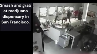 Smash And Grab At Popular San Francisco Marijuana Dispensary!
