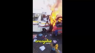 Death in flames