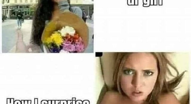 different ways to surprise a girl