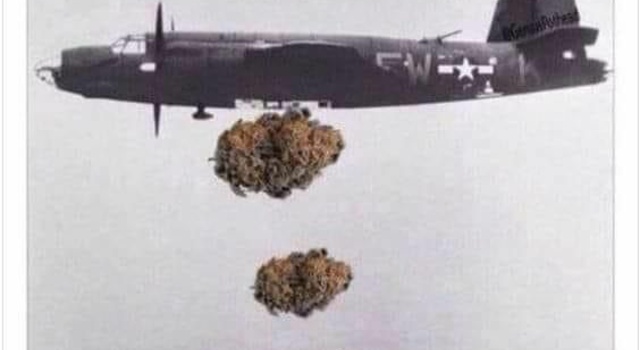 weed plane