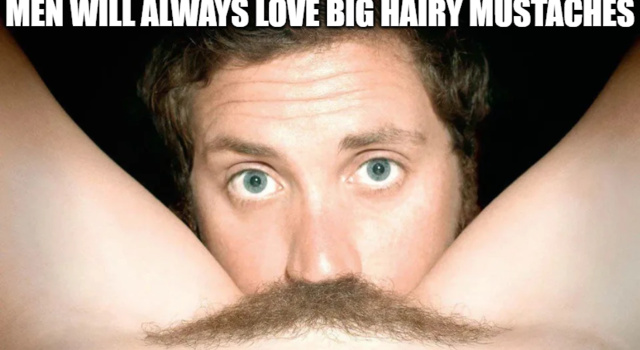 men love mustaches